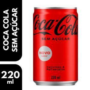 REF. MINI COCA COLA LATA ZERO 220ML