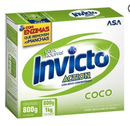 SABAO PÓ INVICTO CX 800GR COCO