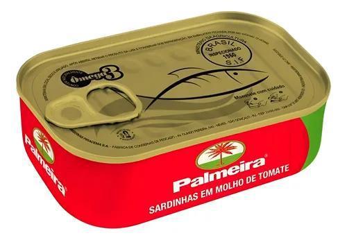SARDINHA PALMEIRA MOLHO TOMATE