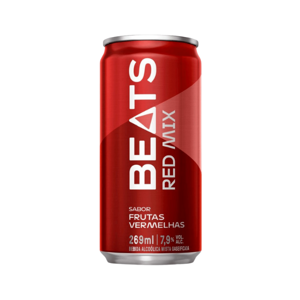 SKOL BEATS VERMELHA LATA