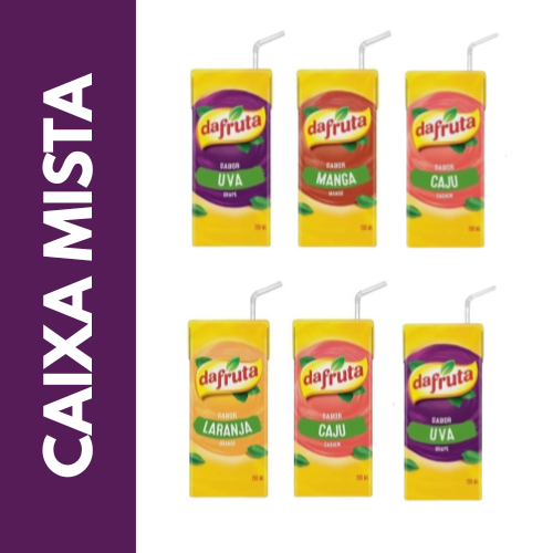 SUCO DAFRUTA CX MISTA 200ML