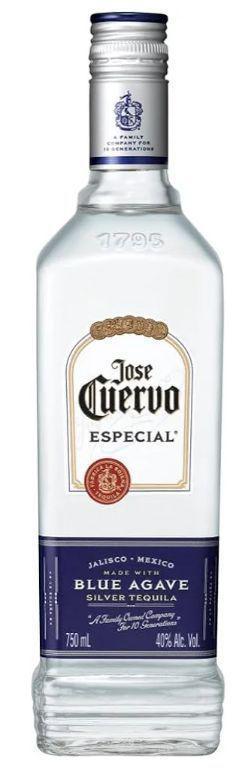 TEQUILA JOSÉ CUERVO PRATA 750ML