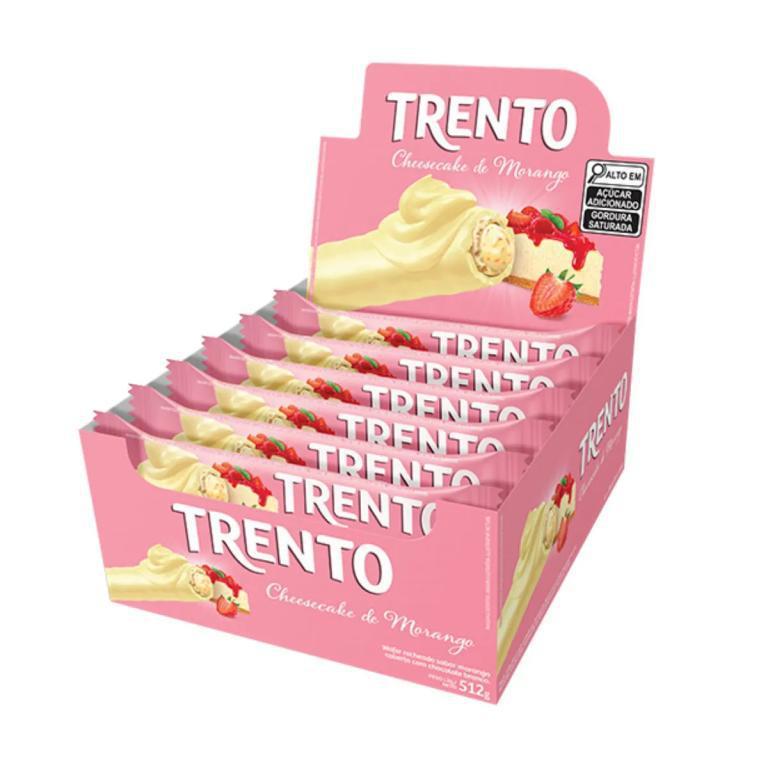 TRENTO CHEESECAKE MORANGO