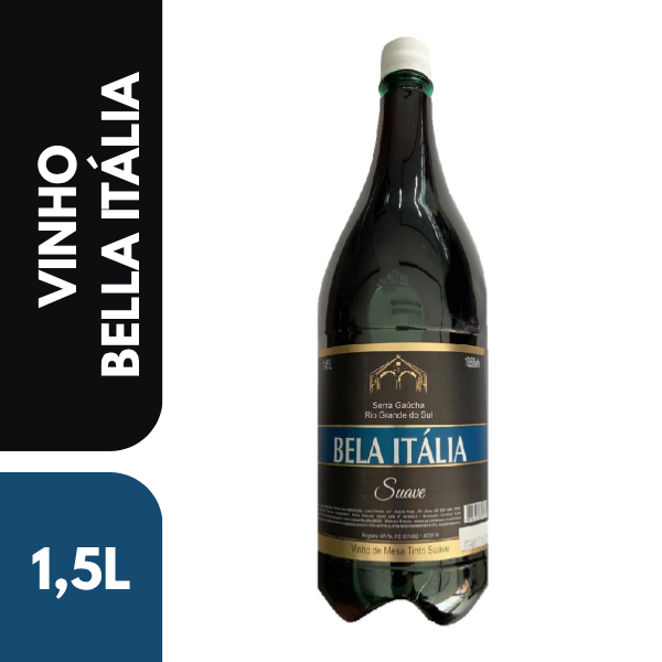 VINHO BELLA ITALIA 1,5L