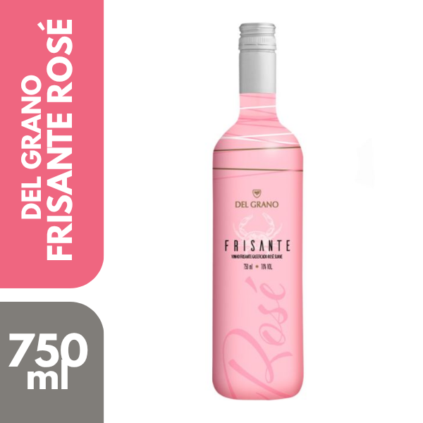 VINHO DEL GRANO FRISANTE ROSÉ 750ML