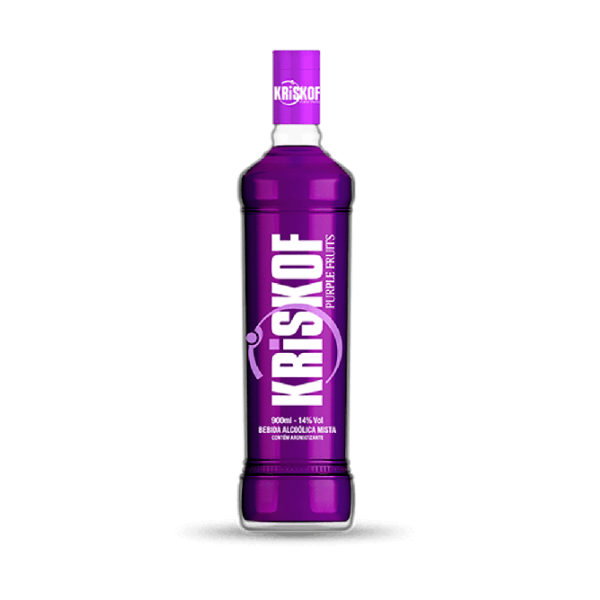 VODKA KRISKOFF FRUTAS ROXAS