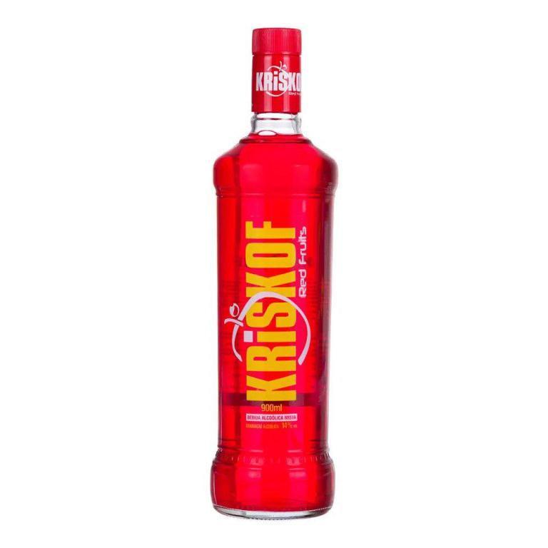 VODKA KRISKOFF FRUTAS VERMELHAS