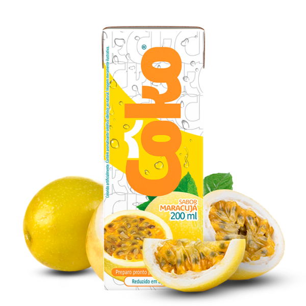 GELO SABORIZADO MARACUJÁ