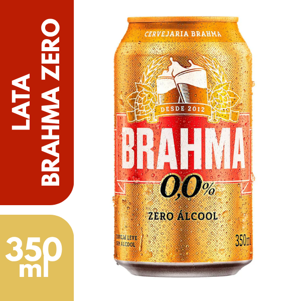 CERVEJA BRAHMA ZERO LATA