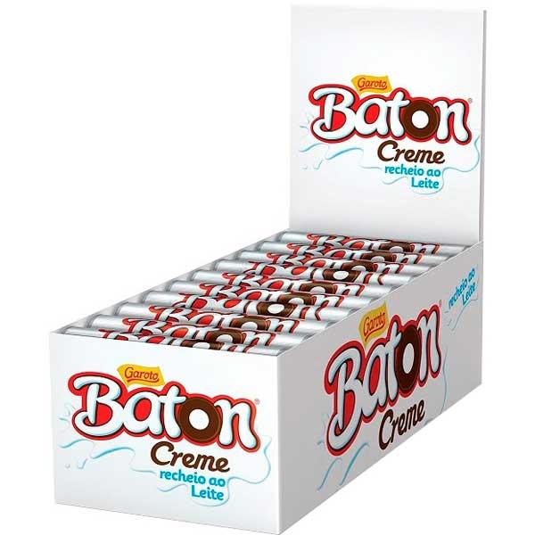 BATON RECHEADO CREME