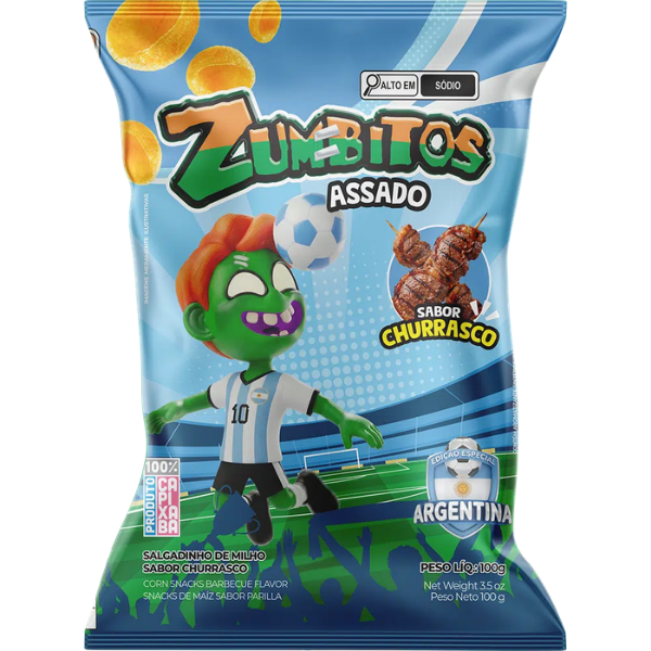 CHIPS ZUMBITOS CHURRASCO 100G
