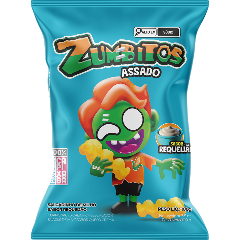CHIPS ZUMBITOS REQUEIJAO 100G