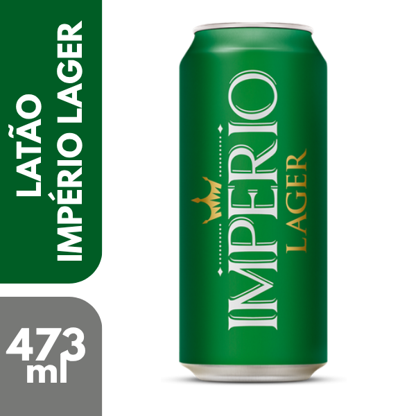 CERVEJA IMPERIO LAGER 473ML