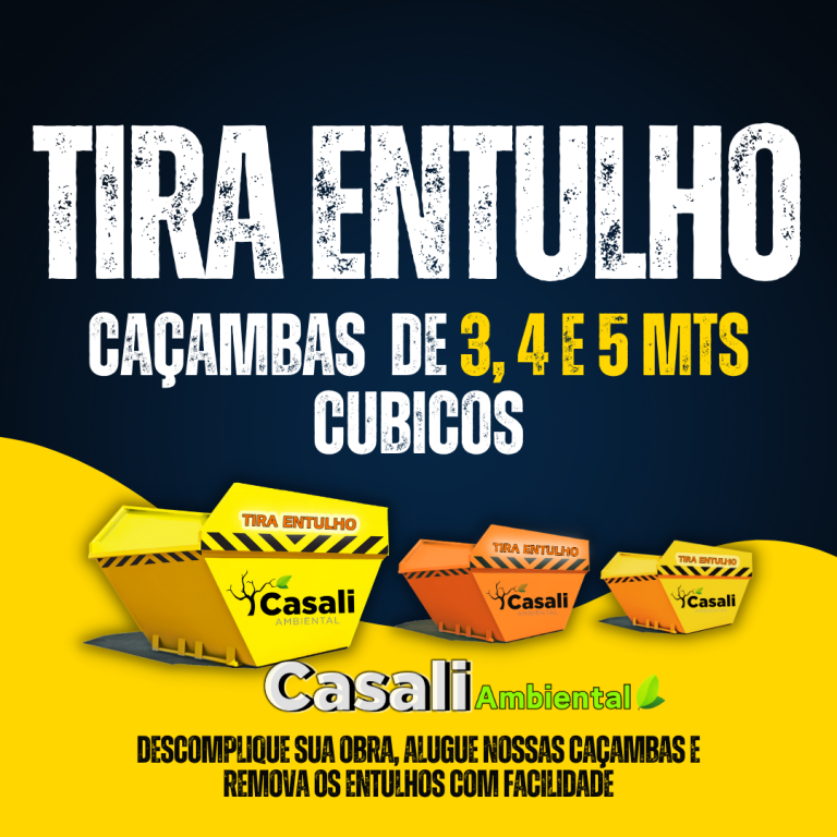 CAÇAMBA 5M³ - GRANDE