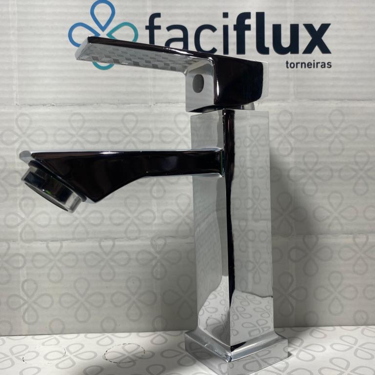 TORN BICA FIXA LAVATORIO QUADRADA  CROM