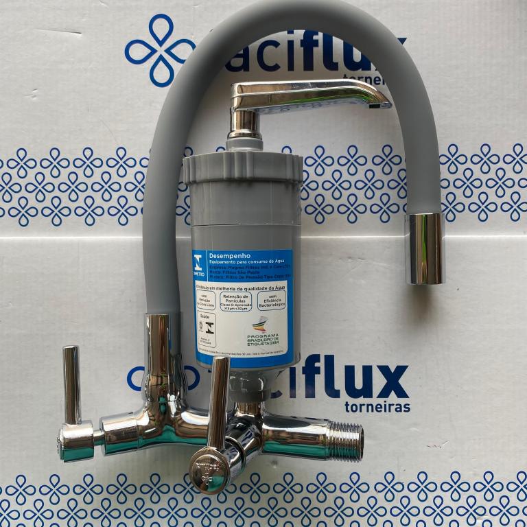 TORN BM PAREDE CINZA C/ADAP FILTRO 1/4V C-34 METAL CAIXA