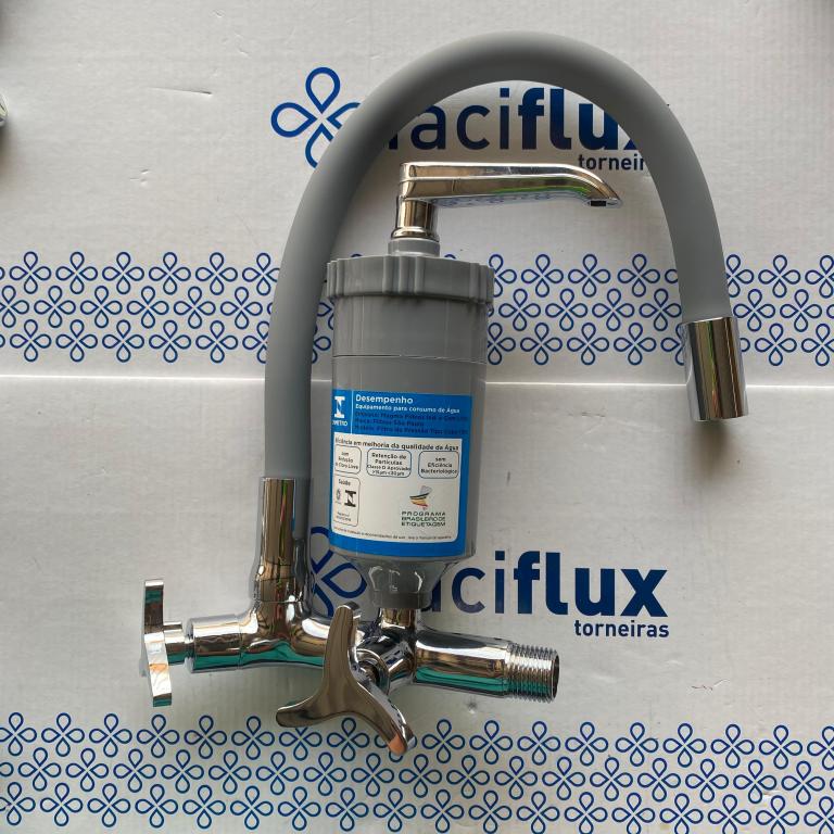 TORN BM PAREDE CINZA C/ADAP FILTRO 1/4V C-37 METAL