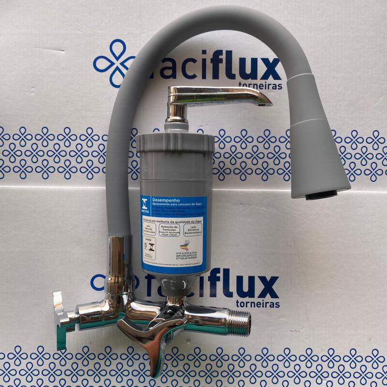 TORN BM PAREDE CINZA CONICO C/ADAP FILTRO 1/4V C-36 METAL CAIXA