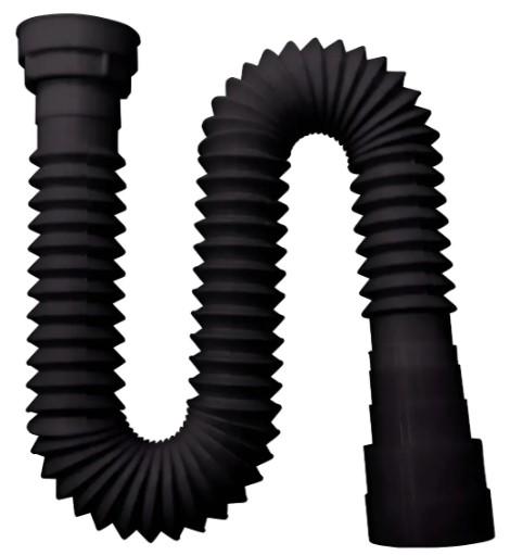 SIFAO SANFONADO MULTI USO 72CM PRETO ROSCADO TOP FLEX