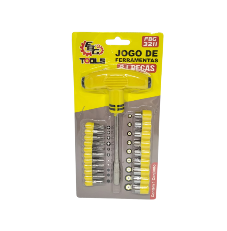 JOGO DE FERRAMENTAS 13 PÇ