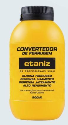 CONVERTEDOR DE FERRUGEM ETANIZ FR/500ML