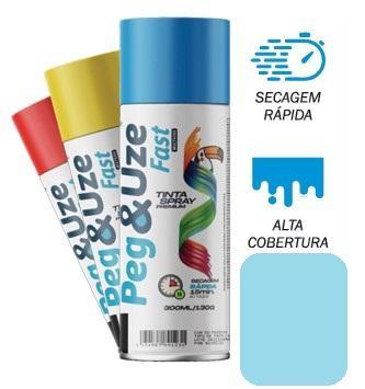 TINTA SPRAY PEG&UZE USO GERAL AZUL CLARO 300 ML
