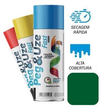 TINTA SPRAY PEG&UZE USO GERAL VERDE ESCURO 300 ML