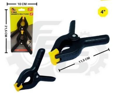 GRAMPO MULTIUSO 4" C/2 PEÇAS FBG