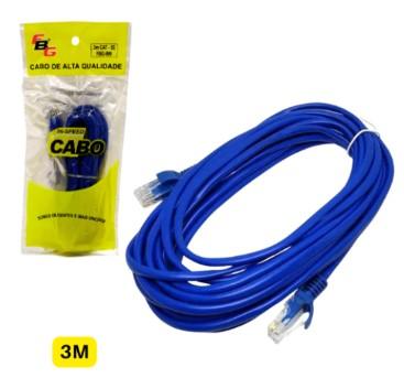 CABO DE REDE CAT - 5E 3M FBG