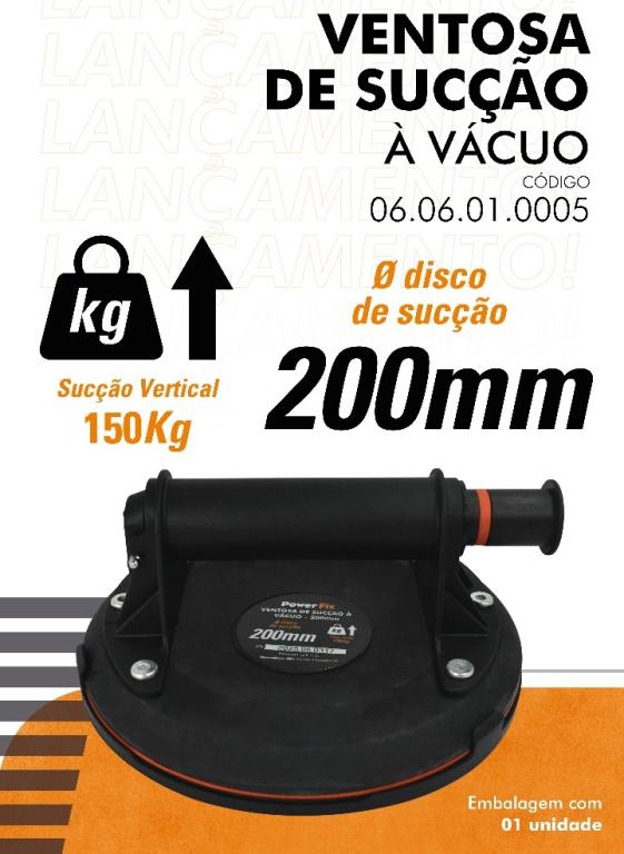 VENTOSA DE SUCCAO A VACUO