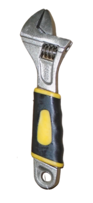 CHAVE INGLESA EMBORRACHADA 6''