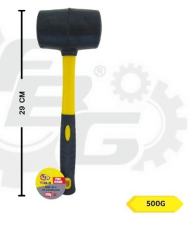 MARTELO DE BORRACHA 500G