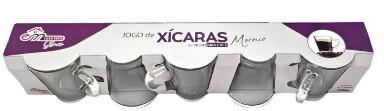 JOGO DE XICARAS 5 PEÇAS MONACO