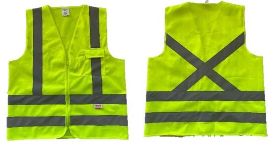 COLETE REFLETIVO VERDE S/ BOLSO TAM G (9)