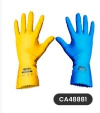 LUVA SILVERIX AZUL M (8)  PR