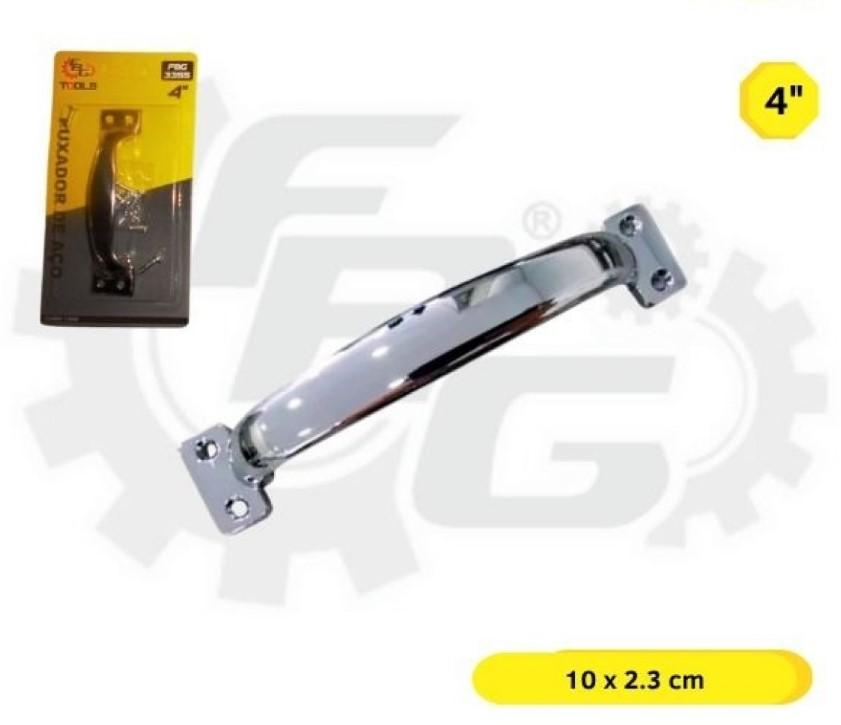 PUXADOR DE ACO ALCA CHAPA 4'' C/1 2X48