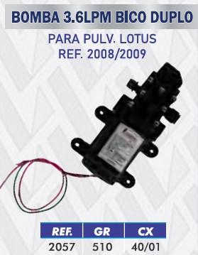BOMBA 3.6LPM DE BICO DUPLO