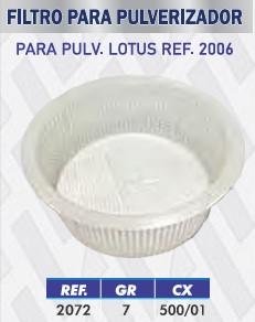 FILTRO PARA PULVERIZADOR MANUAL - 500/1