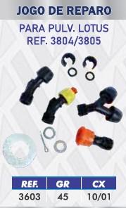 GATILHO P/ PULV 12/20L, C/10 - 40/1