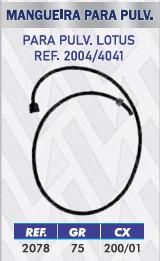 MANGUEIRA PARA PULV 5L - 200/1