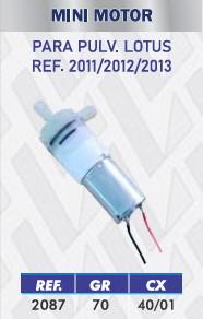 MINI MOTOR P/ PULV. REF. 2011/13 1/1