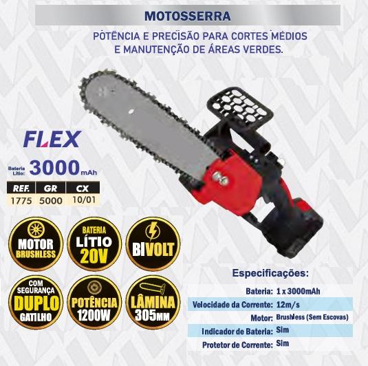 MOTOSSERRA 20V 3Ah FLEX - 4/1