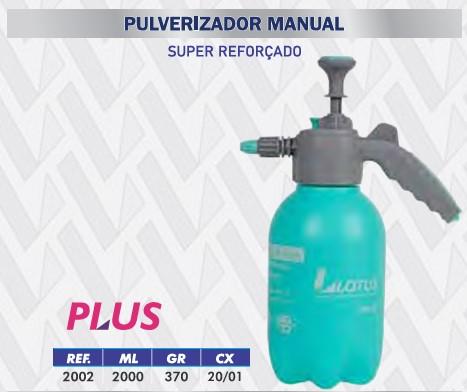 PULVERIZADOR MANUAL 2000ML SUPER REFORÇADO