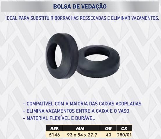BOLSA DE VEDAÇÃO UNIVERSAL LOTUS