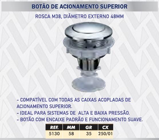 BOTAO DE ACIONAMENTO SUPERIOR UNIVERSAL LOTUS