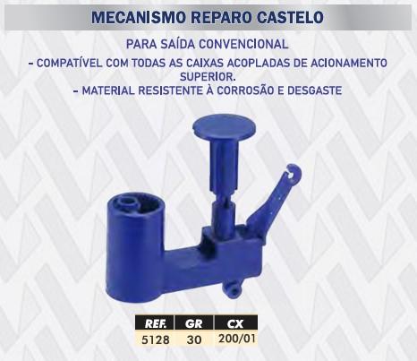 REPARO CASTELO SAIDA CX ACOPLADA UNIVERSAL LOTUS