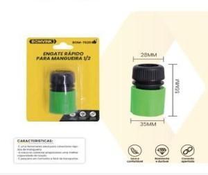 ENGATE RAPIDO PARA MANGUEIRA DE 1/2 (BLISTER)