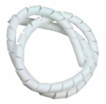 ESPIRAL ORGANIZADOR DE FIO/CABO 3/4', REUE,COR: NATURAL/TRANSPARENTE (PACOTE C/ 2MTS)