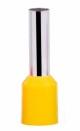 TERMINAL PRÉ ISOLADO ILHÓS TUBULAR E6012PCTE. 20 PÇS. COR: AMARELO