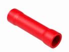 TERMINAL LUVA DE EMENDA ISOLADO PVT 1.25PCTE. 10 PÇS. COR: VERMELHO